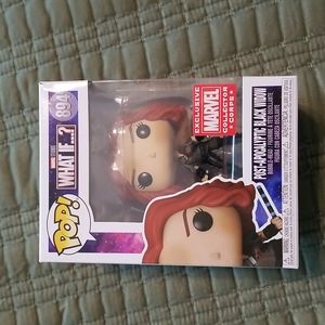 Post Apocalyptic Black Widow Pop